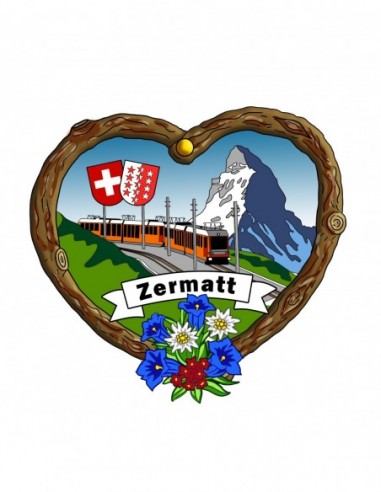 Polymagnet Herzkranz – Matterhorn Gornergrat Bahn – Zermatt