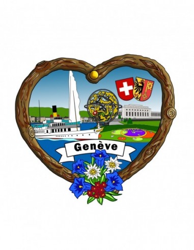 Polymagnet Herzkranz – Genève Jet d’eau