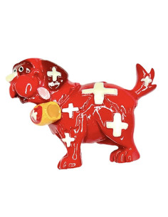 Magnet Bernhardiner rot