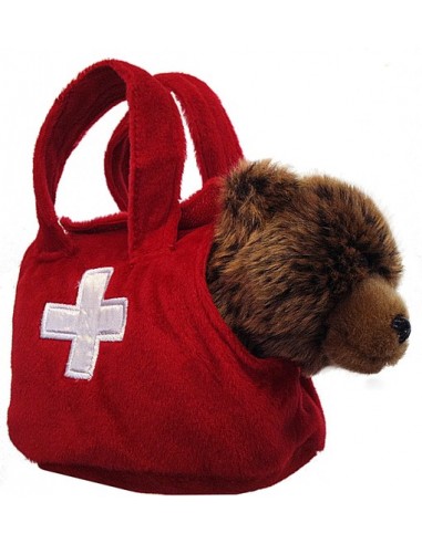 Baby Bär in Tasche mit CH Kreuz und Bern Wappen